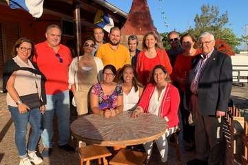 Animado concurso de repostería en el Caserío de Gando (Foto TA)